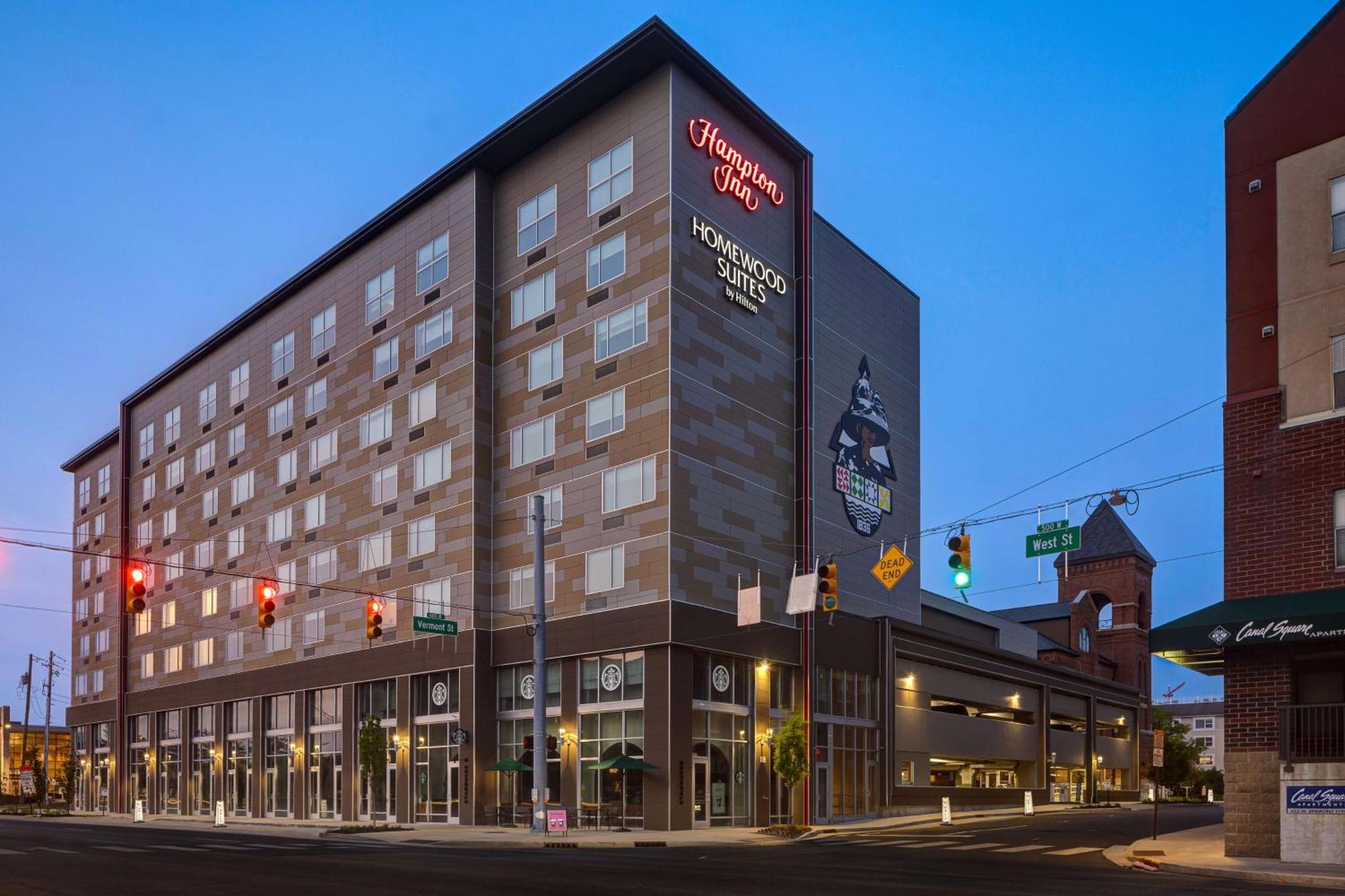 Homewood Suites By Hilton Indianapolis Downtown Iupui Экстерьер фото